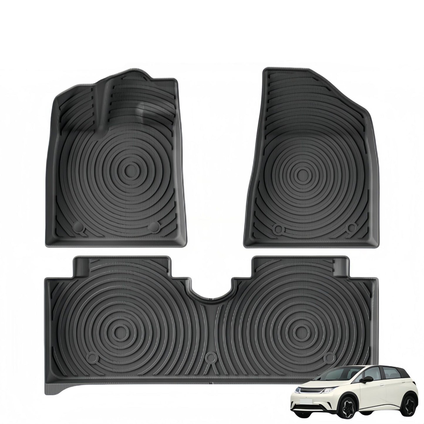 For 2024 BYD Dolphin Honor Edition Carpet TPE car floor mats