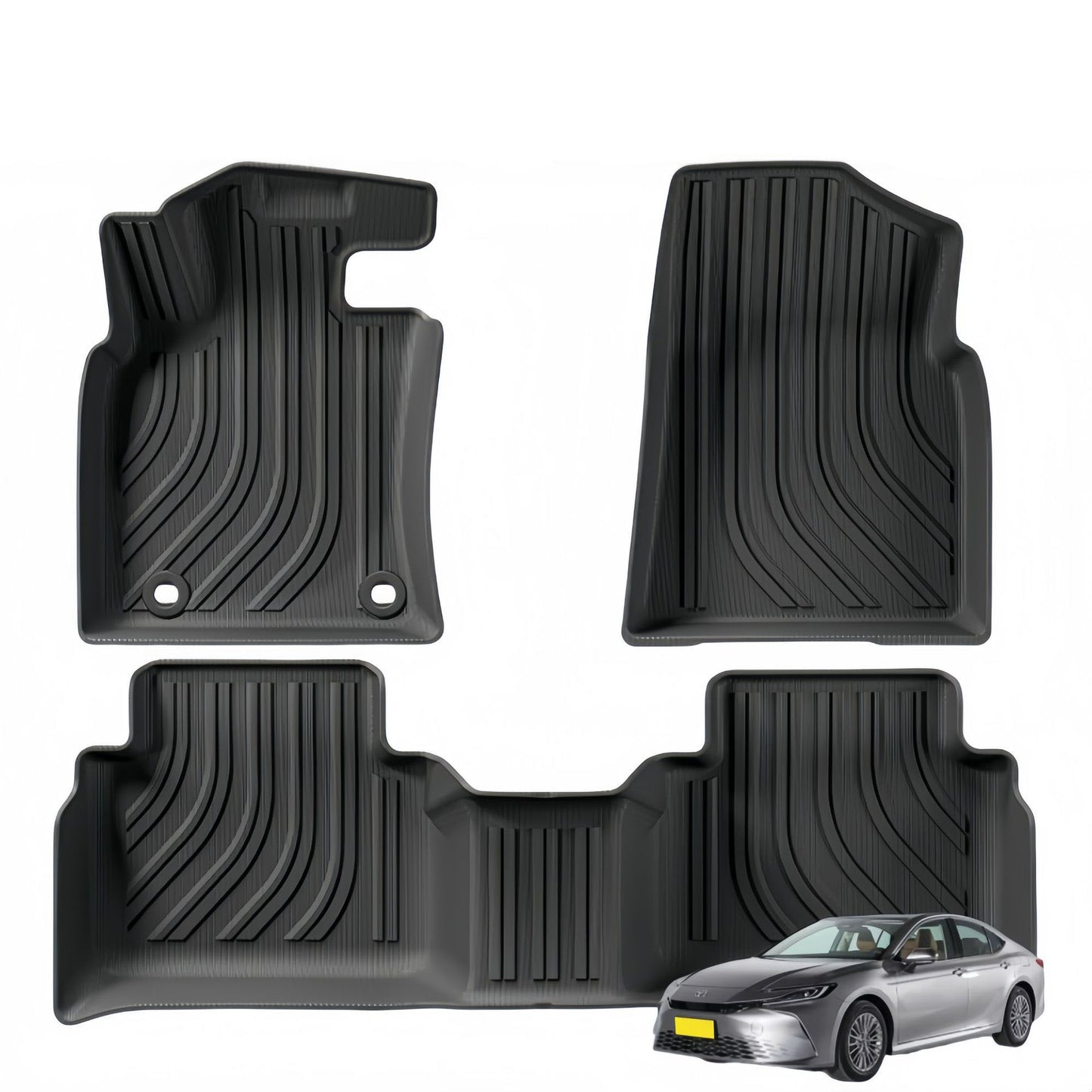 For 2018- 2023 Toyota Camry XV70 8th Fuel LHD TPE Car Floor Mat/Trunk Mat