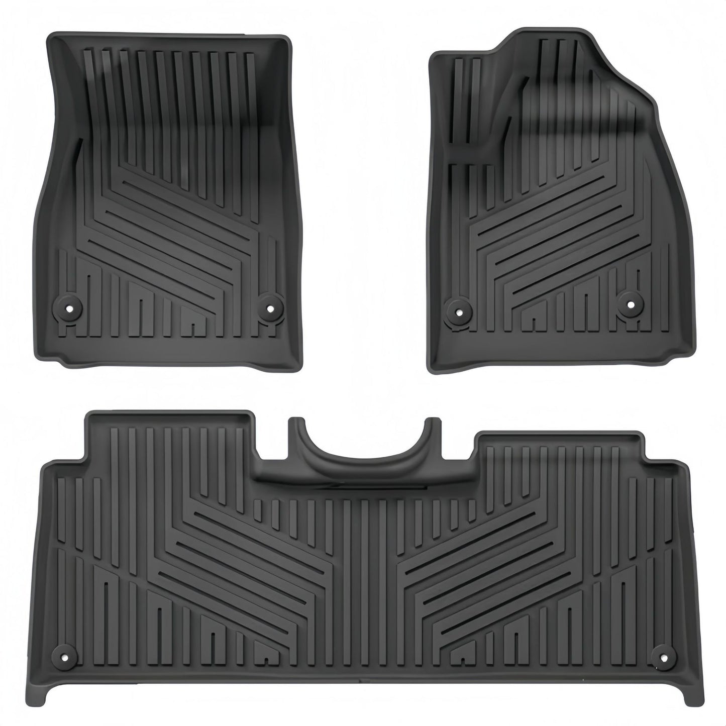 For 2023-2024 AVATR 11 RHD EV TPE Car Floor Mat/Rear Trunk Mat