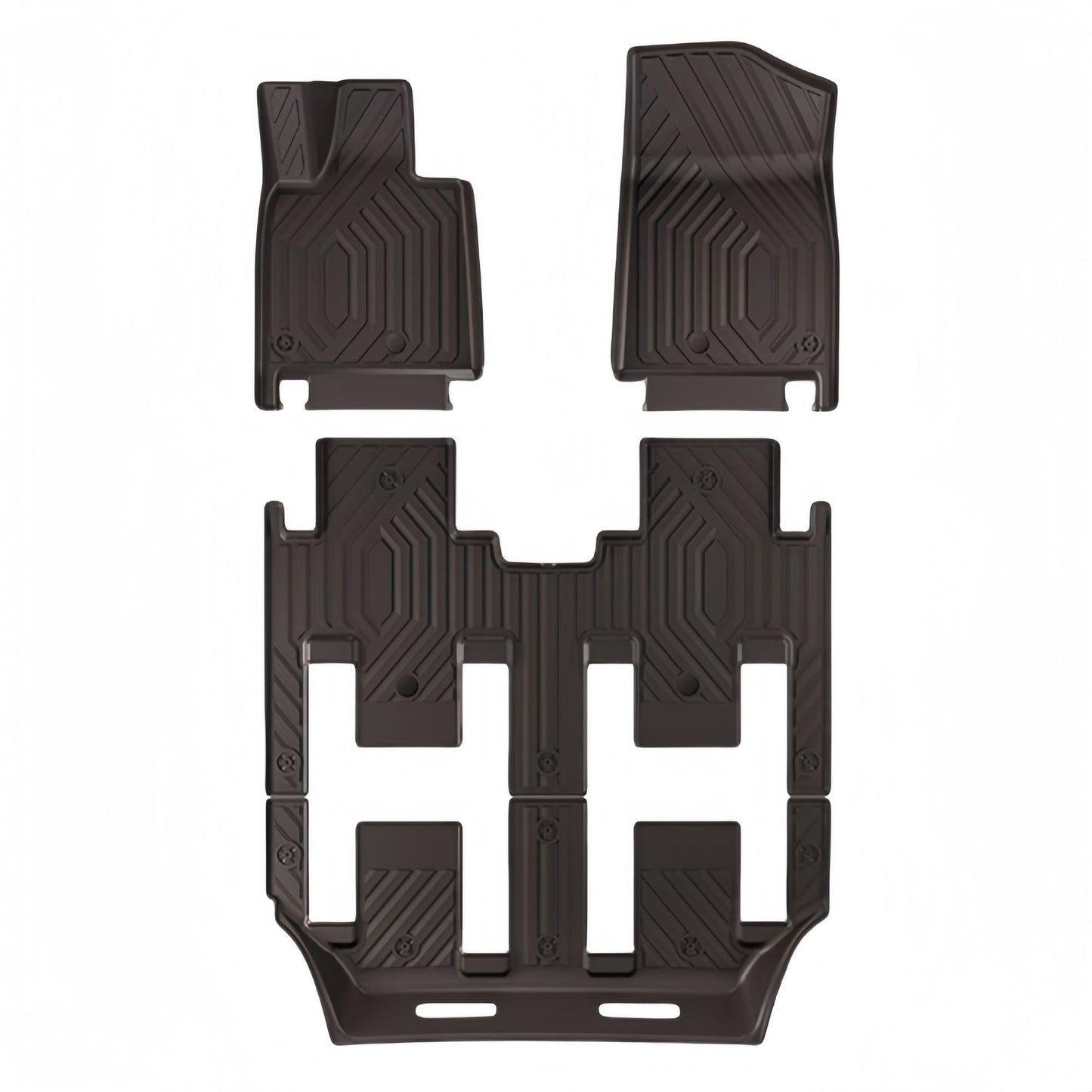 For 2025 AITO M8/SERES 8 TPE Car Floor Mat/Rear Trunk Mat