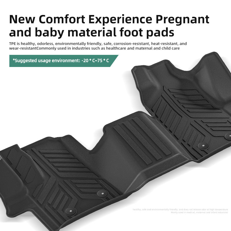 For 2022-2024 Ford Transit Fuel/pure electric TPE Car Floor Mat