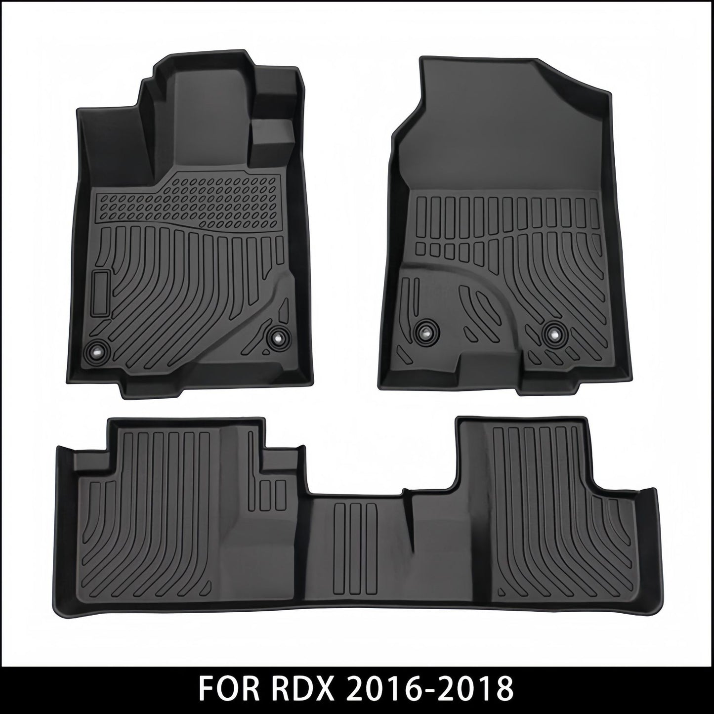 For 2016-2018 Honda Acura RDX 3DCarpet TPE Car Floor Mat/Rear Trunk Mat Minimum order of 10 sets