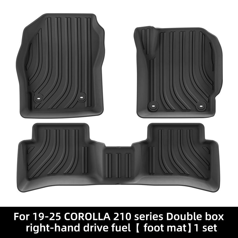 For 2019-2025 Toyota COROLLA 210 Series Double box RHD TPE Car Floor Mat