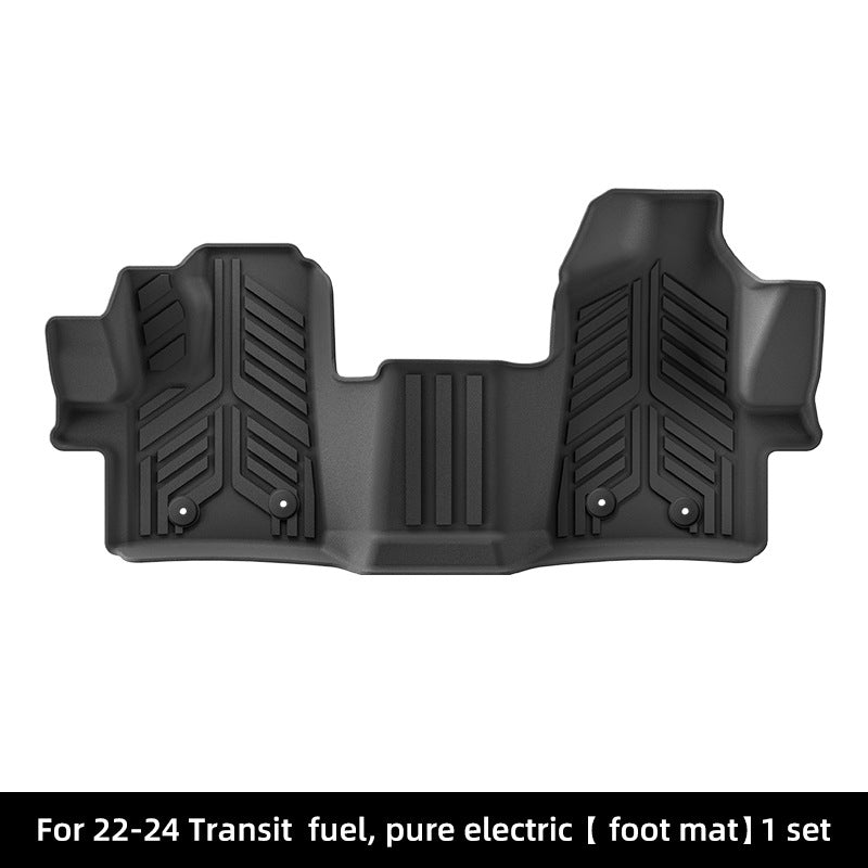For 2022-2024 Ford Transit Fuel/pure electric TPE Car Floor Mat