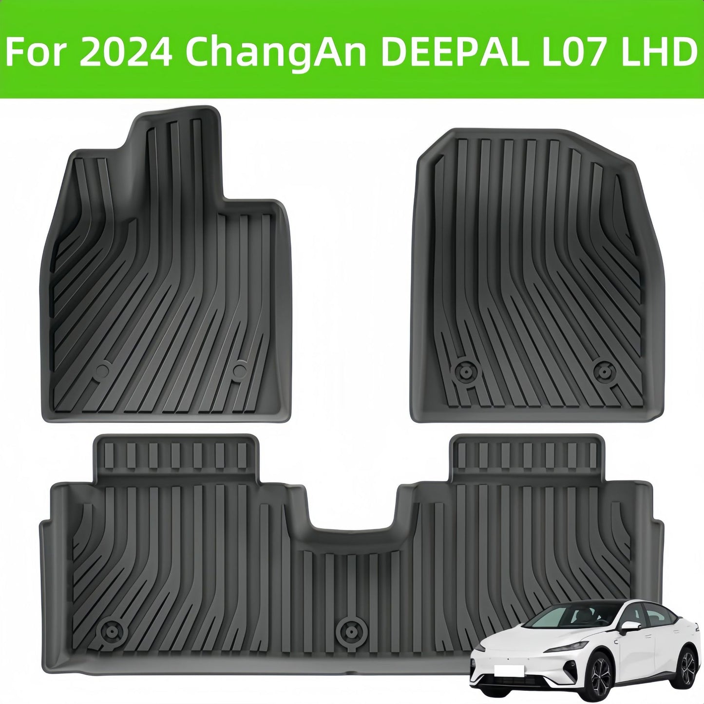 ChangAn DEEPAL L07 2024 TPE Car Floor Mat/Rear Trunk Mat