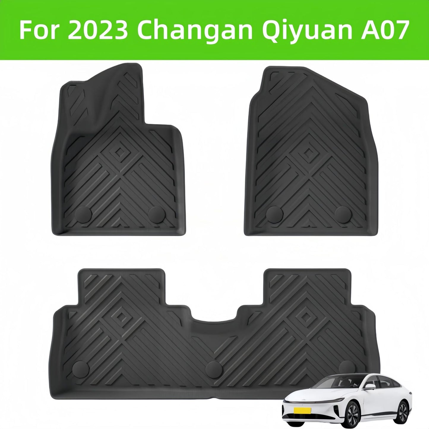Changan Qiyuan A07 2023 TPE Car Floor Mat/Rear Trunk Mat