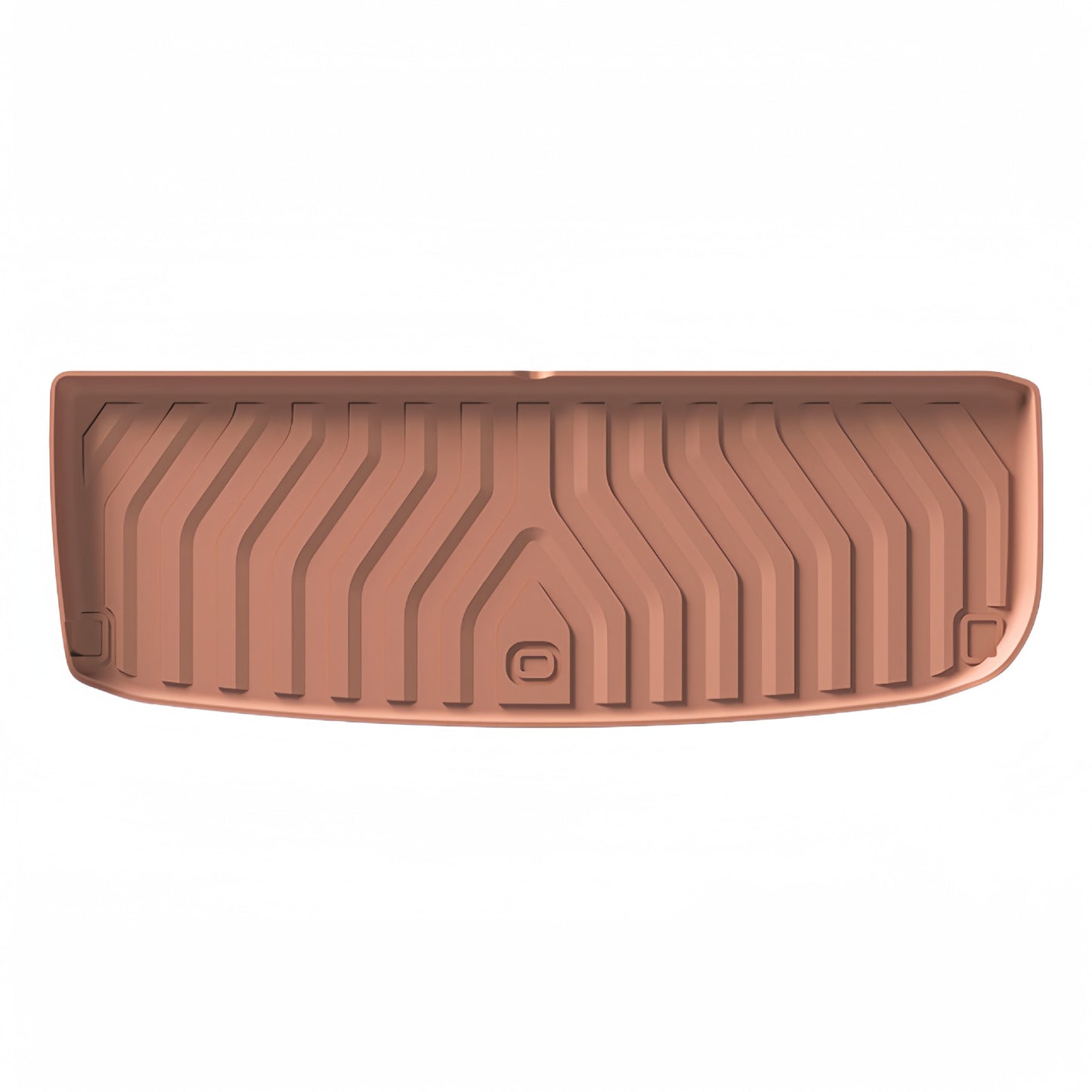 For 2024-2025 AITO M9/SERES 9 Orange TPE Car Floor Mat/Trunk Mat