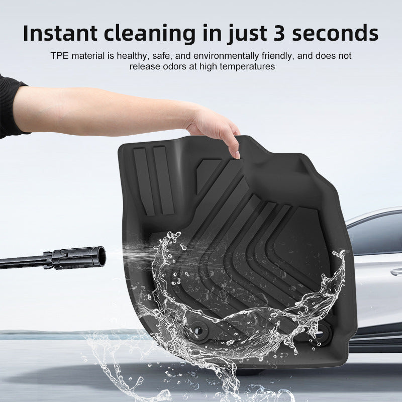 For 2023 Honda FIT GK Series GP5 TPE Car Floor Mat/Rear Trunk Mat