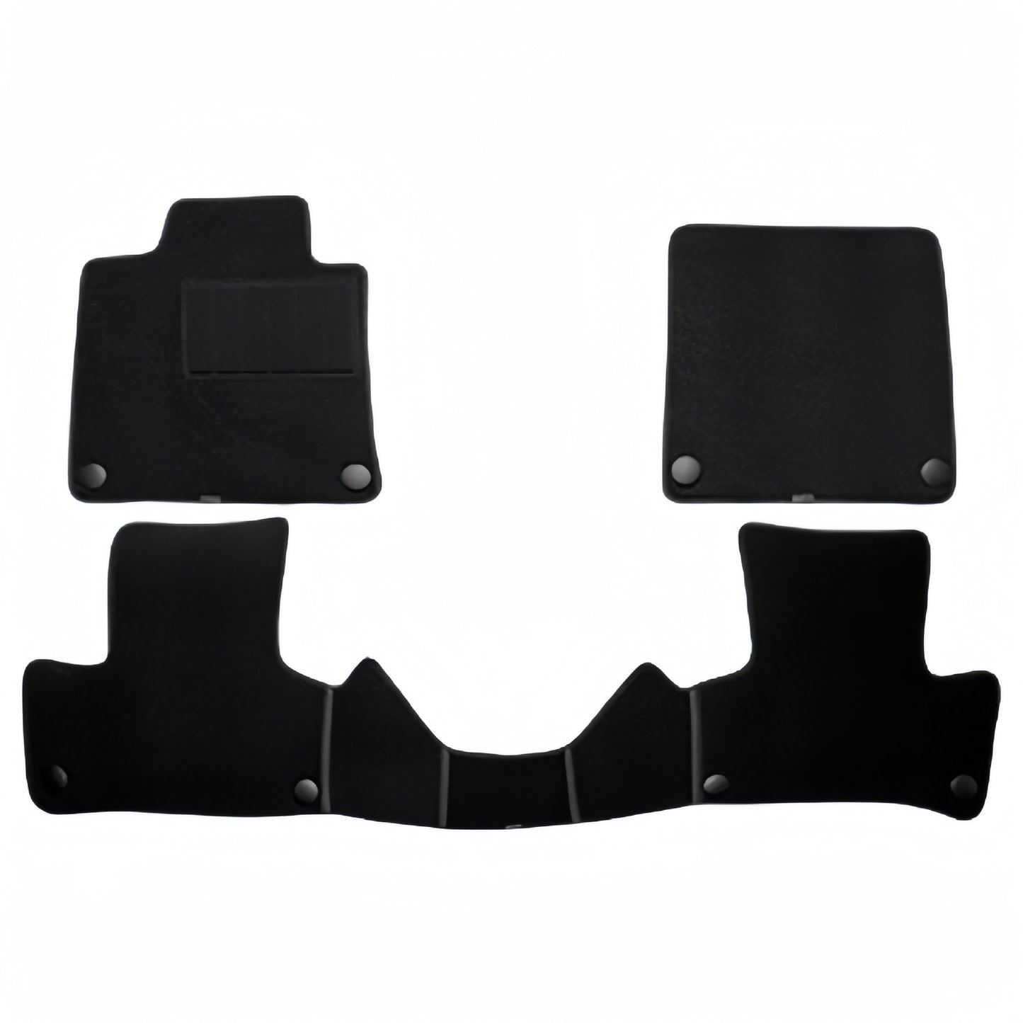 For 2018- 2024 Volvo XC60 Fuel/HEV TPE Car Floor Mat/Rear Trunk Mat