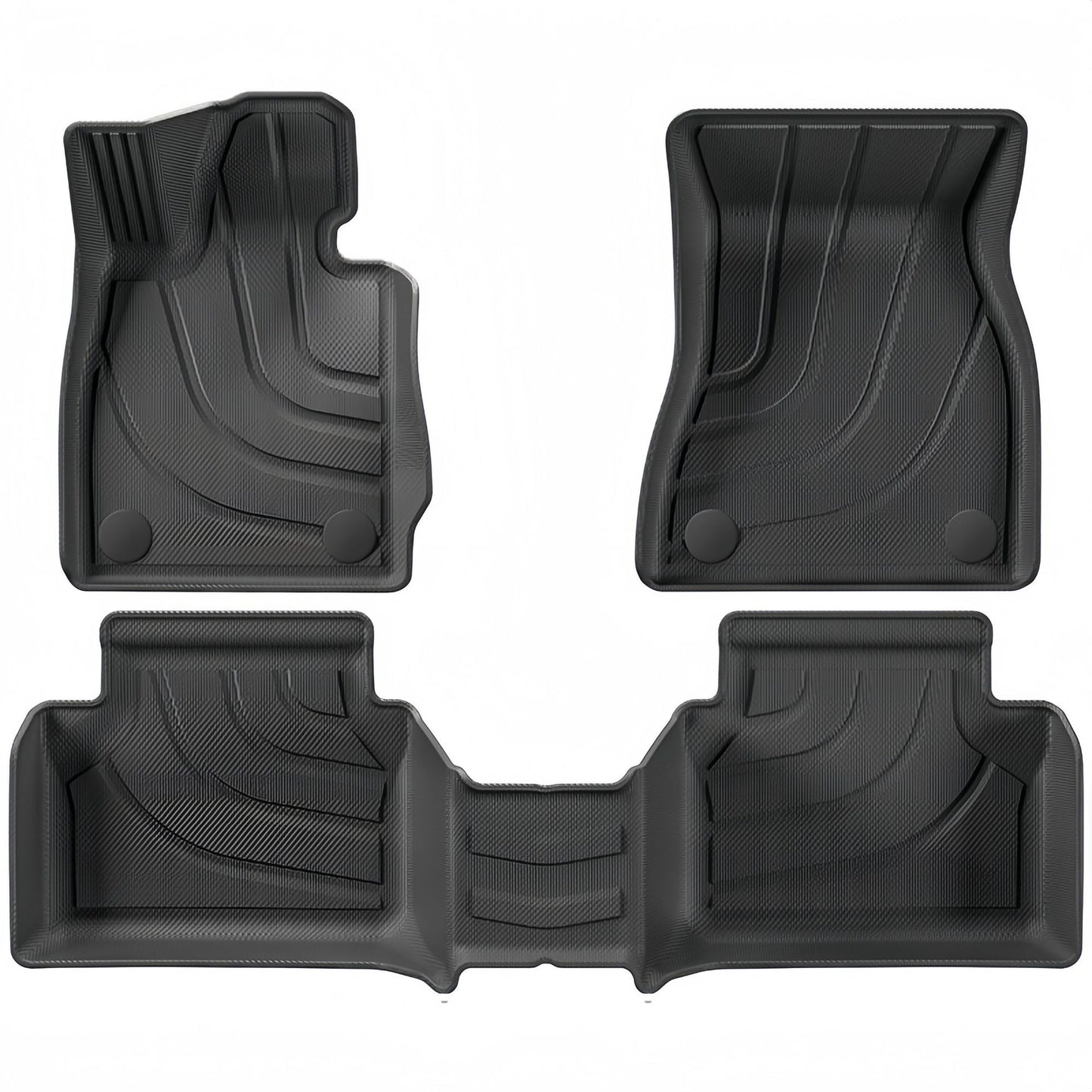 BMW 5 Series LHD 2024 TPE Car Floor Mat/Rear Trunk Mat