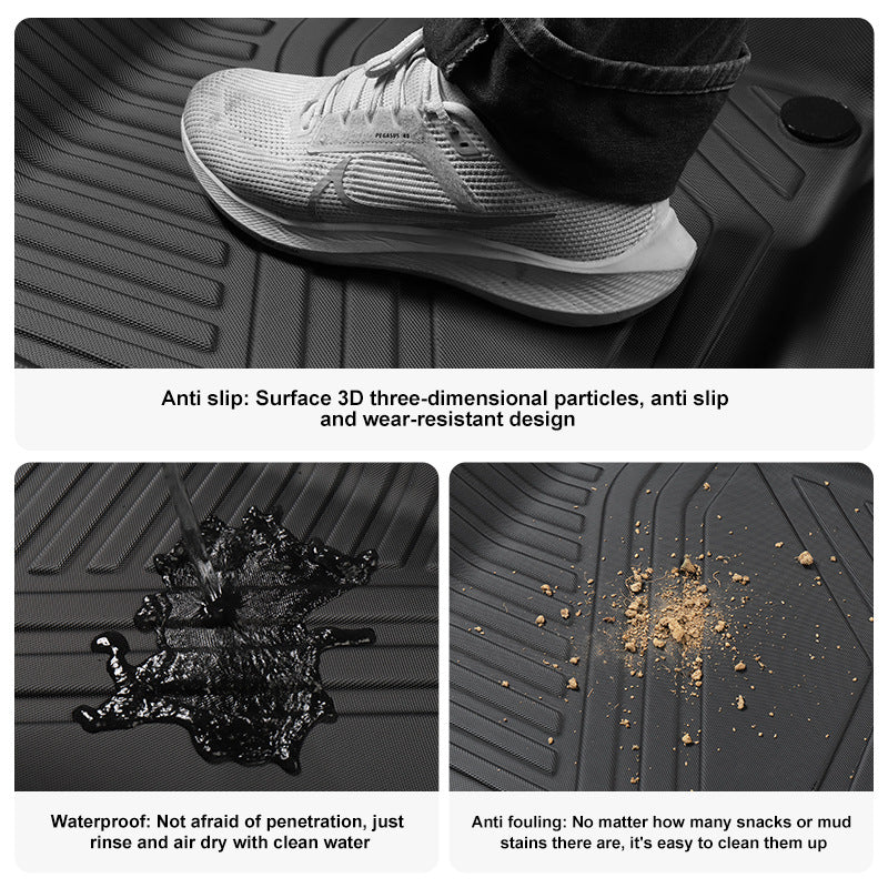 For 2022-2024 Ford Transit Fuel/pure electric TPE Car Floor Mat
