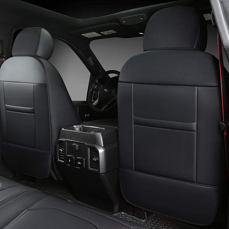 Zycovers Custom Fit F150 Seat Covers for Ford 2021-2024 F150SuperCab/2023-2024 SuperDuty CrewCab XL,XLT&2022-2024 F150 Lightning Pro,XLT,Lariat