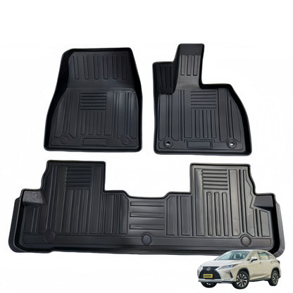 For 2016-2022 LEXUS RX RHD TPE Car Floor Mat/Waterproof Carpet