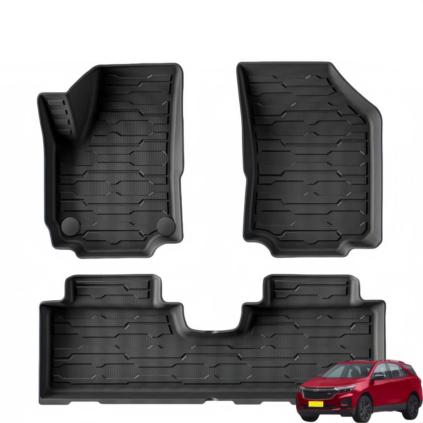 Chevrolet Equinox 2017-2023 TPE Car Floor Mat/Rear Trunk Mat