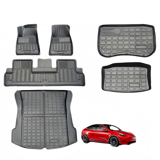 For 2019 Tesla MODEL 3 LHD RHD TPE Car Floor Mat/Rear Trunk Mat