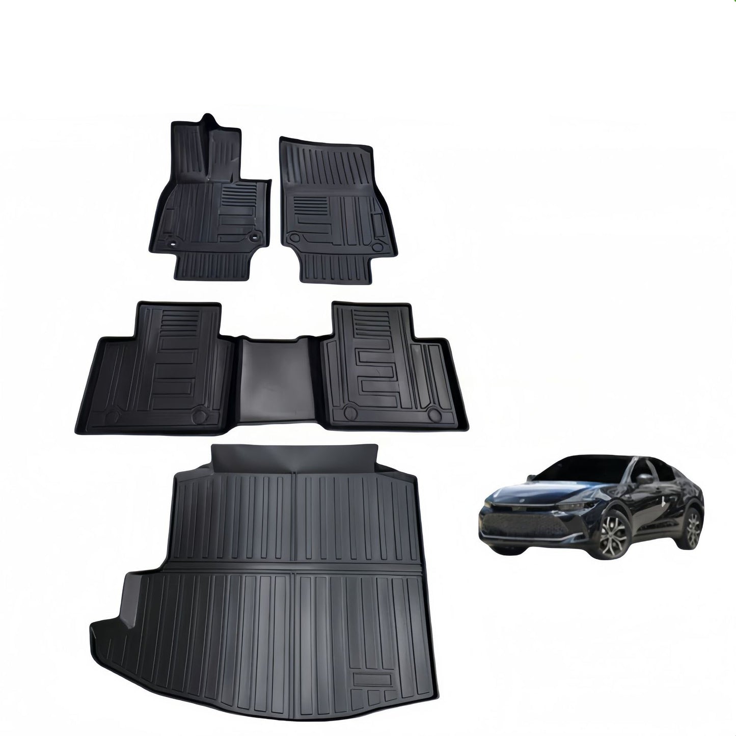 For 2023 Toyota Crown Car Mat LHD TPE Car Floor Mat/Rear Trunk Mat