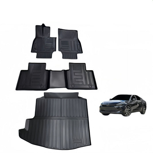 For 2023 Toyota Crown Car Mat LHD TPE Car Floor Mat/Rear Trunk Mat