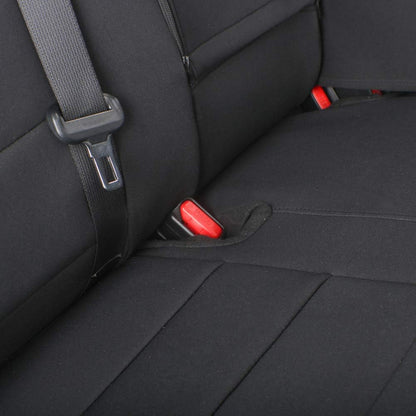 Custom Fit Palisade Neoprene Car Seat Covers for Select Hyundai Palisade XRT,SEL,Limited,SEL Premium 2020-2025 - Neoprene (Black)