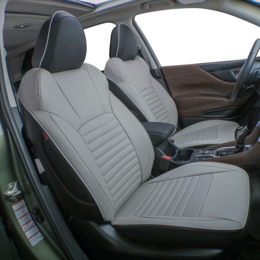 Custom Fit Tucson Car Seat Covers for Select Hyundai Tucson 2019- 2021 - Leatherette (Black)