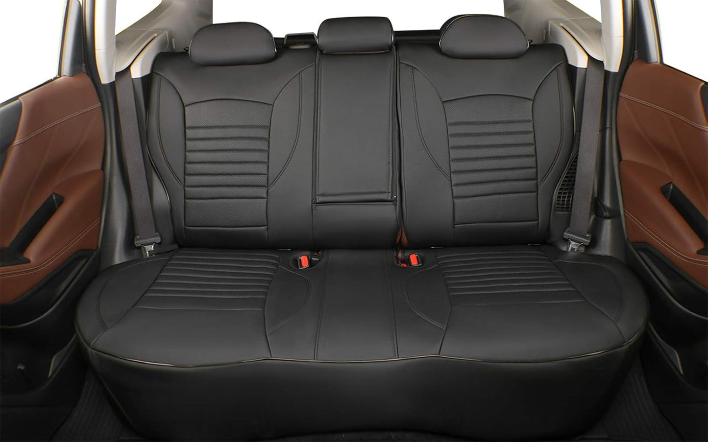Custom Fit Santa Fe Car Seat Covers for Select Hyundai Santa Fe 2019- 2023 (Not for HEV/Plug-in Hybrid)-5 Seats