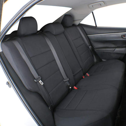 Custom Fit Palisade Neoprene Car Seat Covers for Select Hyundai Palisade XRT,SEL,Limited,SEL Premium 2020-2025 - Neoprene (Black)