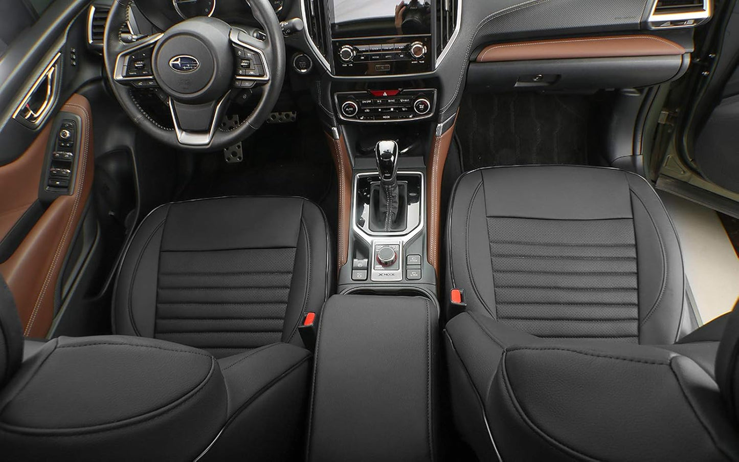 Custom Fit Santa Fe Car Seat Covers for Select Hyundai Santa Fe 2019- 2023 (Not for HEV/Plug-in Hybrid)-5 Seats