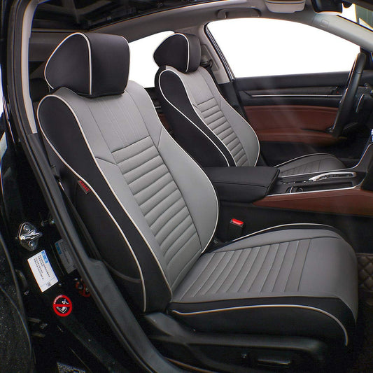 Car Seat Covers for Select Honda Accord EX-L,Touring,Sport,EX,Hybrid 2018-2022(Rear Row 40/60 Split Backrest)
