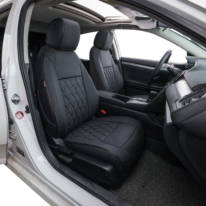 Car Seat Cover Custom Fit for Honda Civic 2016 -2021 EX,EX-L,EX-T,Touring