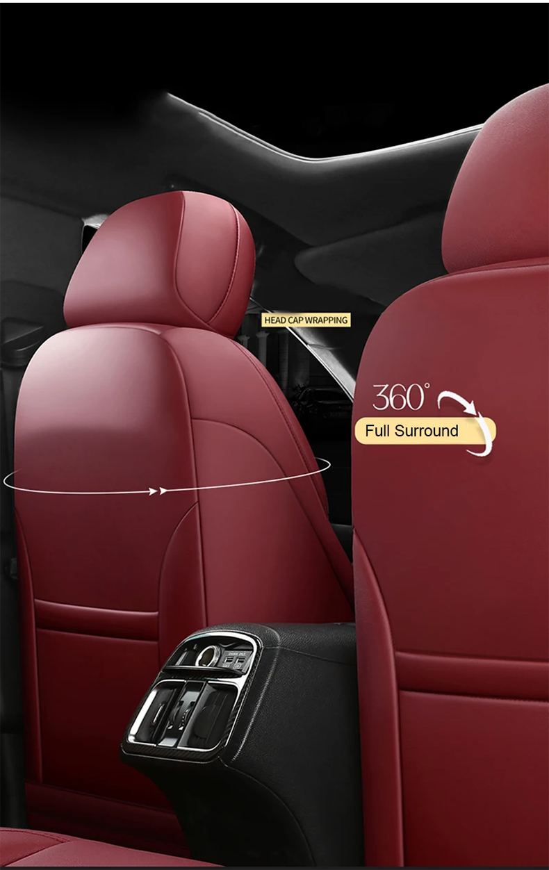 ZYCOVERS Custom Fit Car Seat Covers for Select GMC Yukon SLE,SLT,AT4 2015-2023 - Leatherette
