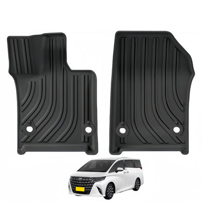 For 2024  Toyota Alphard 40seriesLHD TPE Car Floor Mat/Rear Trunk Mat