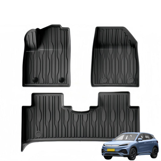 For 22-24 BYD Atto 3 TPE car floor mat BYD YUAN PLUS Carpet