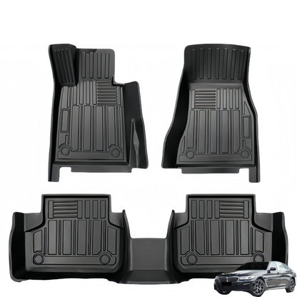 BMW 5 Series LHD 2017-2023 TPE Car Floor Mat/Rear Trunk Mat