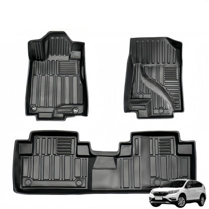 For 2012-2016 Hond CR-V LHD Car 3D Carpet CRV TPE Car Floor Mat