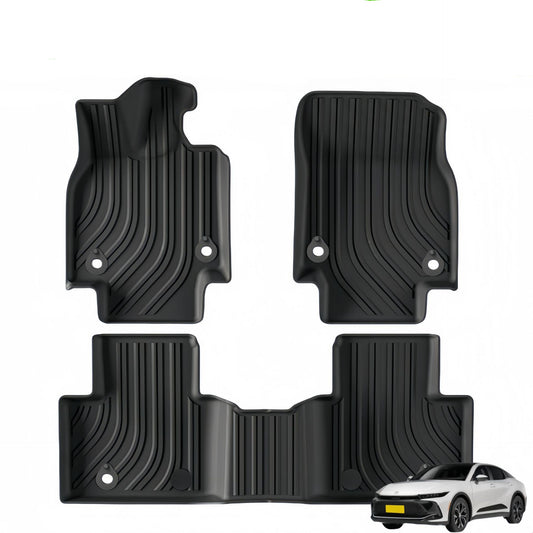 For 2023 Toyota Crown LHD TPE Car Floor Mat/Rear Trunk Mat