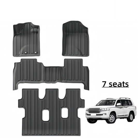 For 2017- 2021  Toyota LAND CRUISER LC200 TPE Car Floor Mat/Rear Trunk Mat