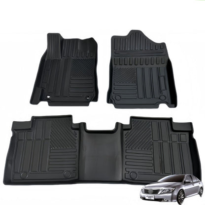 For 2012-2017 Toyota Camry LHD 7th Waterproof 3DCarpet TPE Car Floor Mat