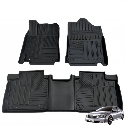 For 2012-2017 Toyota Camry LHD 7th Waterproof 3DCarpet TPE Car Floor Mat
