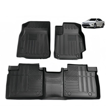 For 2012-2017 Toyota Camry RHD TPE Car Floor Mats Anti-sli Carpets