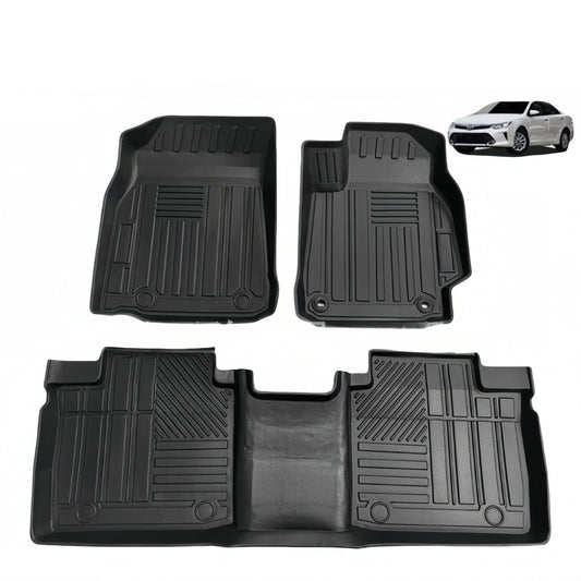 For 2012-2017 Toyota Camry RHD TPE Car Floor Mats Anti-sli Carpets