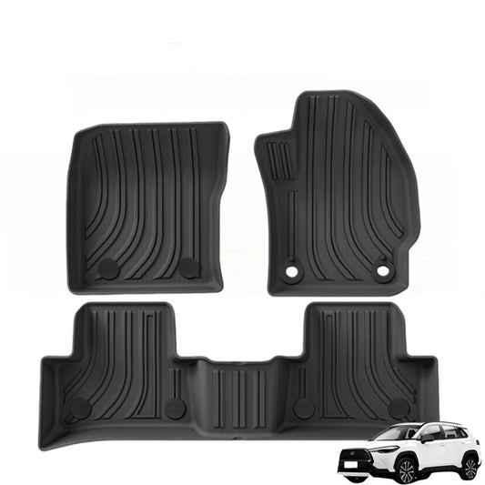 For 2019-2023 Toyota Corolla Cross Waterproof Custom TPE car floor mats