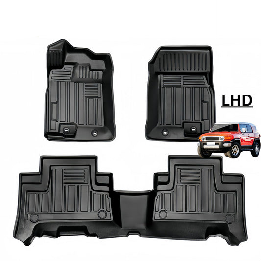For 2010-2020 Toyota FJ Cruiser LHD 3D Carpet TPE Car Floor Mat