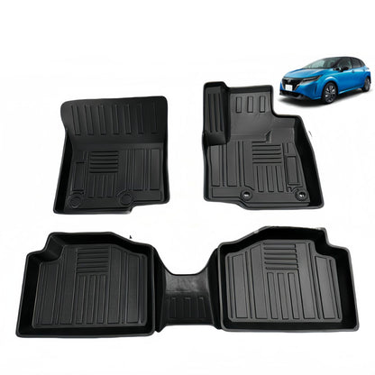 TPE car floor mats for 2022 Nissan Note E13 Rubber Floor Anti-sli
