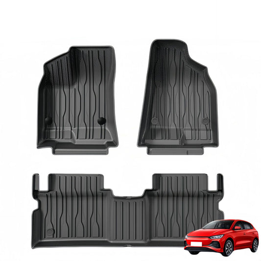 For 2023 BYD E2 TPE waterproof car floor mats Rear Trunk Mat