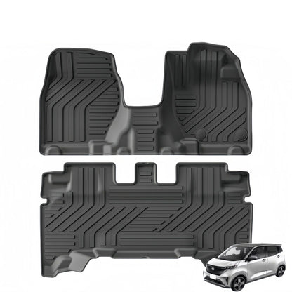 Nissan Sakura EV RHD 2023-2024 TPE  Car Floor Mat/Rear Trunk Mat