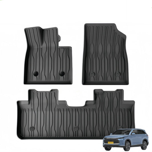 For 2023 BYD Frigate 07/Corvette 07 TPE Luxury car floor mats