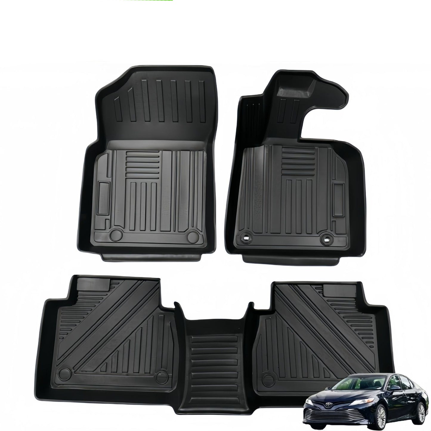 For 2018-2023 Toyota Camry Fuel Version RHD Waterproof TPE Car Floor Mat