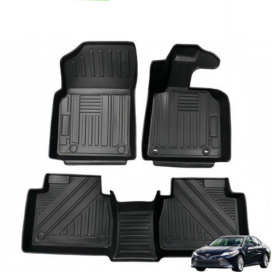 For 2018-2023 Toyota Camry Fuel Version RHD Waterproof TPE Car Floor Mat
