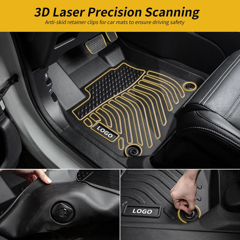 Acura RDX 2013-2015 Car Floor Mats TPE Custom Wholesale