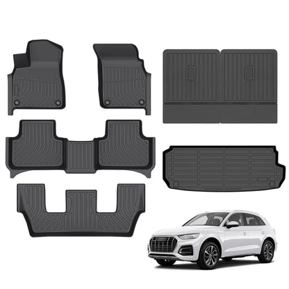 Audi Q7 2020-2025 Floor Mats TPE Custom wholesale