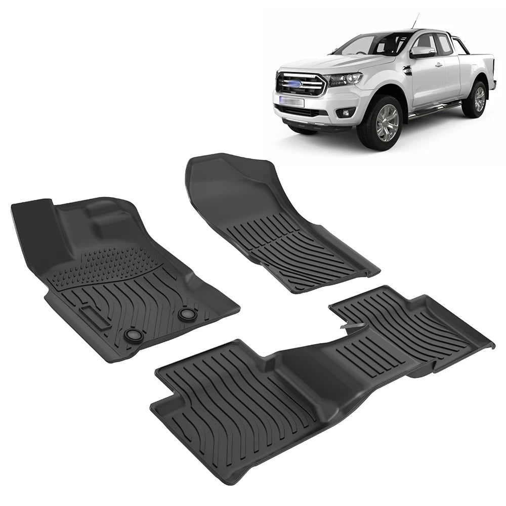 Ford Ranger Cabina Y Media 2021 Car Floor Mats Custom wholesale
